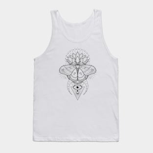 Cecropia Moth | Sacred Geometry Tank Top